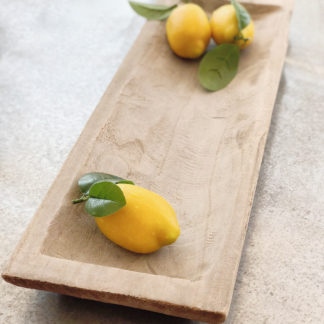 Obstschale Schale Naturholz Holz grau weiß Shabby chic, Handarbeit , jede Schale ein Unikat