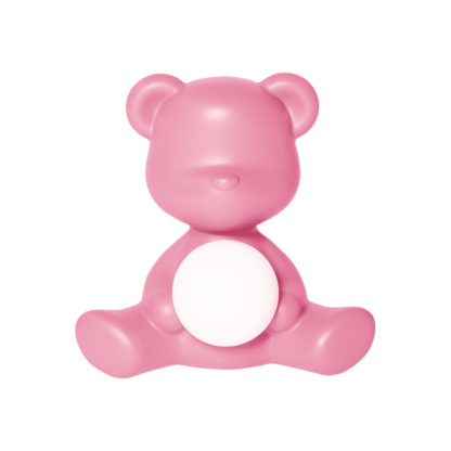 Tischleuchte Lampe teddy girl rosa pink Kinderzimmer Leuchte Teddybär rosa pink von qeeboo Kinderzimmer Kinder Spielen Teddybär Leuchte