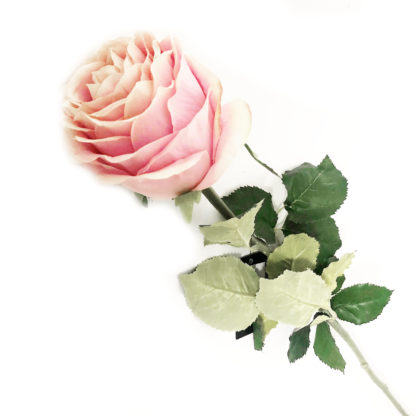 Kunstblume Blume Rose pink rosa wie echt Seidenblume Blumenstrauß Rosenstrauß edel 71 cm cm Blumen für Muttertag schenke Blumen Dekoration Rosen rosa pink