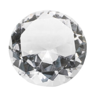 Kristall Diamant Deko Diamant transparent Klar Diamant-facetten groß schwer Luxus funkelnder Diamant