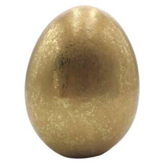 OSTEREI DEKO-EI GOLD ARUM EXNER OSTERN OSTERDEKORATION DEKOEI GOLD ANTIK KERAMIK