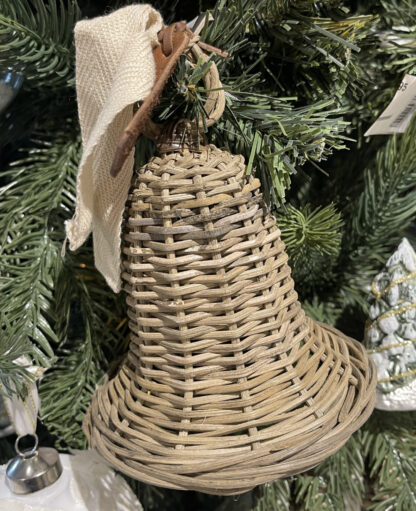 Baumschmuck Glocke Rattan von Riviera Maison Christmas Bell S Weihnachtsschmuck Glocke Weihnachtsglocke Weihnachten