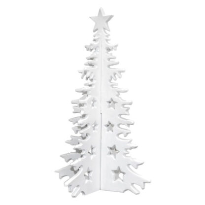 Deko Tannenbaum Weihnachtsbaum weiß matt Aluminum zum -zusammenstecken Christbaum weiß edel Weihnachten Weihnachtsdekoration Weihnachtsschmuck Christmas tree