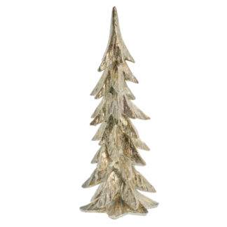 Deko Tannenbaum Weihnachtsbaum gold Glitter 44 cm XL