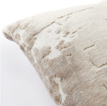 KISSEN SAMT BEIGE CREME TAUPE VELVET 45 CM VON LIGHT & LIVING EXTRA WEICH LUXUSKISSEN