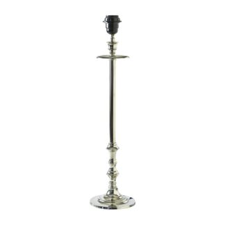 Lampenfuß silber L'Hotel Riviera Maison 57 cm silber Alu Tischlampe L'Hotel Riviera Maison