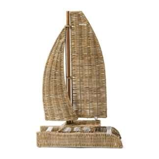 Deko-Schiff Rattan Catamaran Decoration von Riviera Maison Sommerdekoration Sommer Edition Meer Strand maritime Dekoration Maritimes Flair