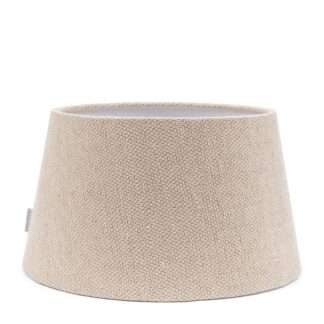 Lampenschirm beige Chelan Riviera Maison 45x25 cm rund edler Lampenschirm Stoff