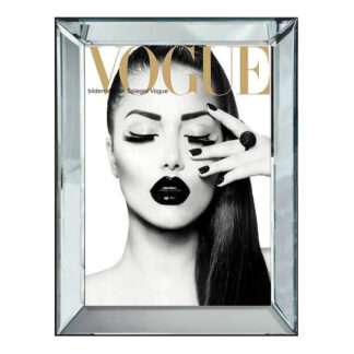 Wandbild Bilderrahmen Spiegelglas Bild Boutique Eingang Geschäft Eingang edel luxuriös 50x60 cm von Hazenkamp must haves