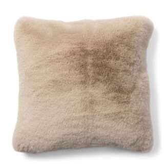 Kissen Webpelz beige Heather beige von Riviera Maison 50x50 cm extra weich edel