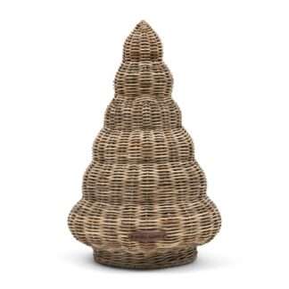 Deko Tannenbaum Rattan Christmas Tree Wavy Riviera maison Christbaum Weihnachtsbaum aus Rattan Weihnachtsdekoration